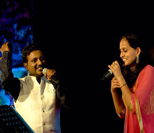 Najim Arshad and Roopa Revathi